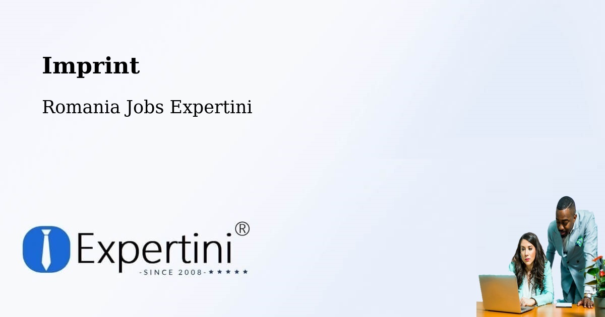 Imprint – Bucovăț - Romania Jobs Expertini